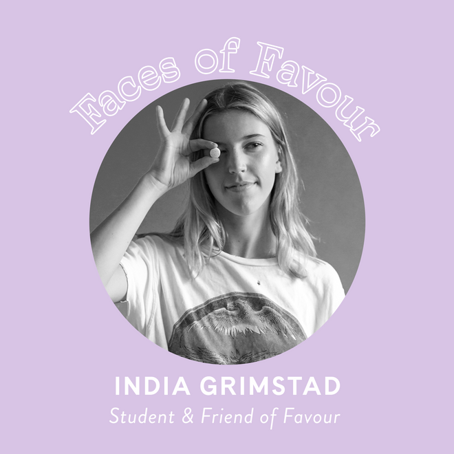Faces of Favour: India Grimstad