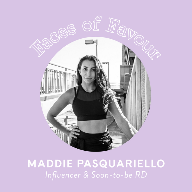 Faces of Favour: Maddie Pasquariello (@eastcoasthealth)